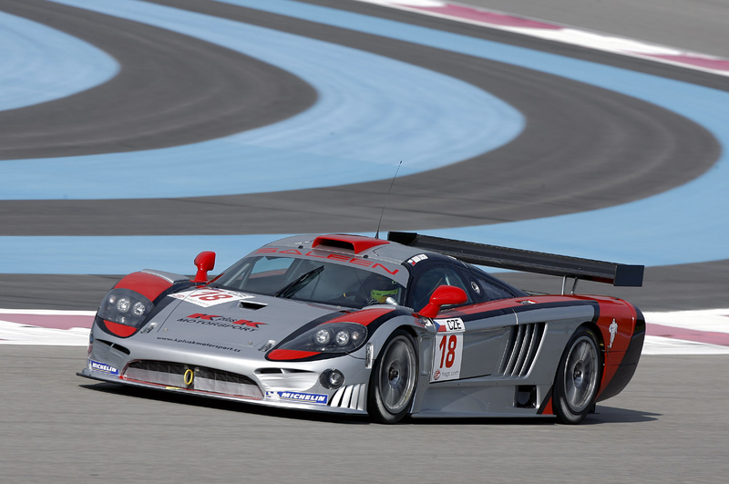 Illustration for article titled 2009 FIA GT Racers Trot Out For Spring Testing In France